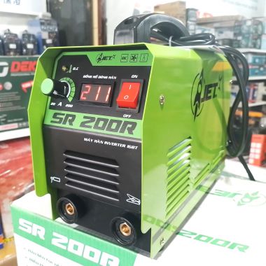 Máy hàn que JET - SR200R sản phẩm của HỒNG KÝ máy chính hãng bảo hành 12 tháng