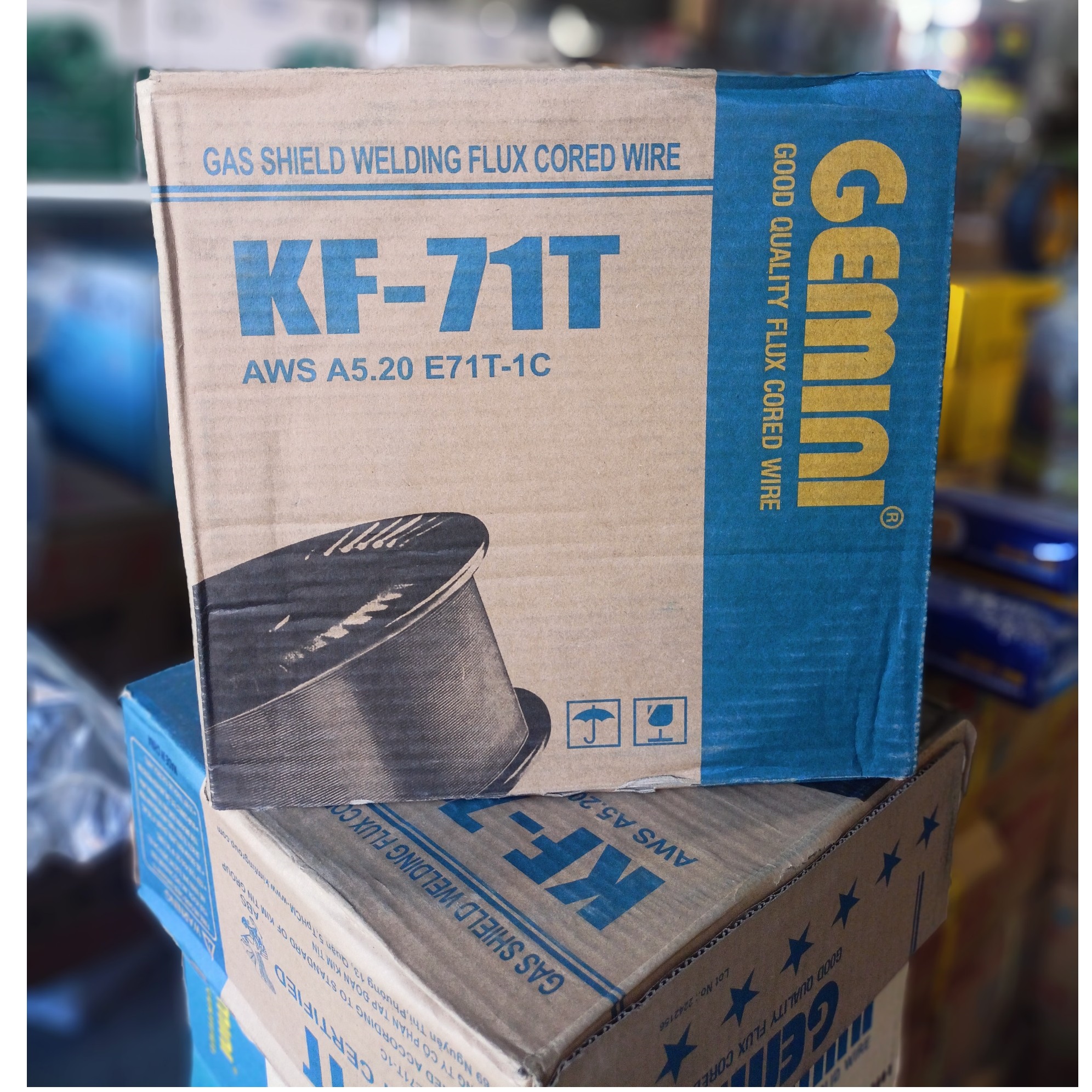 Dây hàn lõi thuốc KF-71T D1.2 15kg/cuộn (giá có VAT)